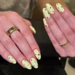 💛 19 Trendy Buttery Yellow Nails You’ll Fall in Love With Instantly Fashion image by @breathenailspa